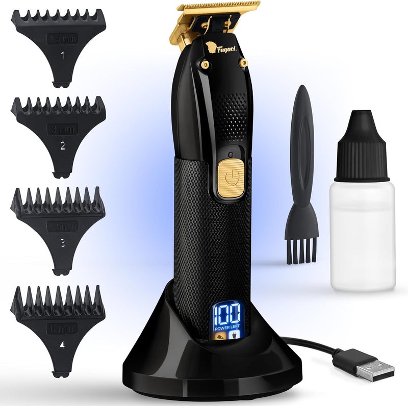 Fagaci Men's Hair Trimmer - Turbo Power with Precise Cutting, Adjusted Zero Gap Blades for Clean and Fine Cuts - Image 1